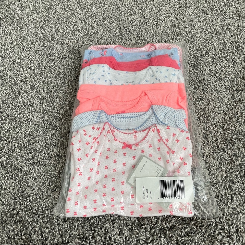 Carter’s 9M Bodysuits 7-Pack
